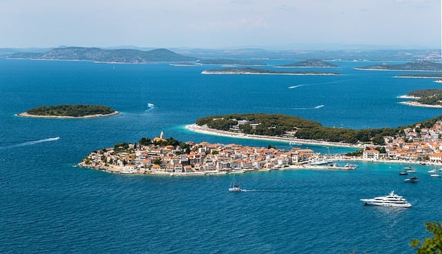ostrovy v Chorvatsku